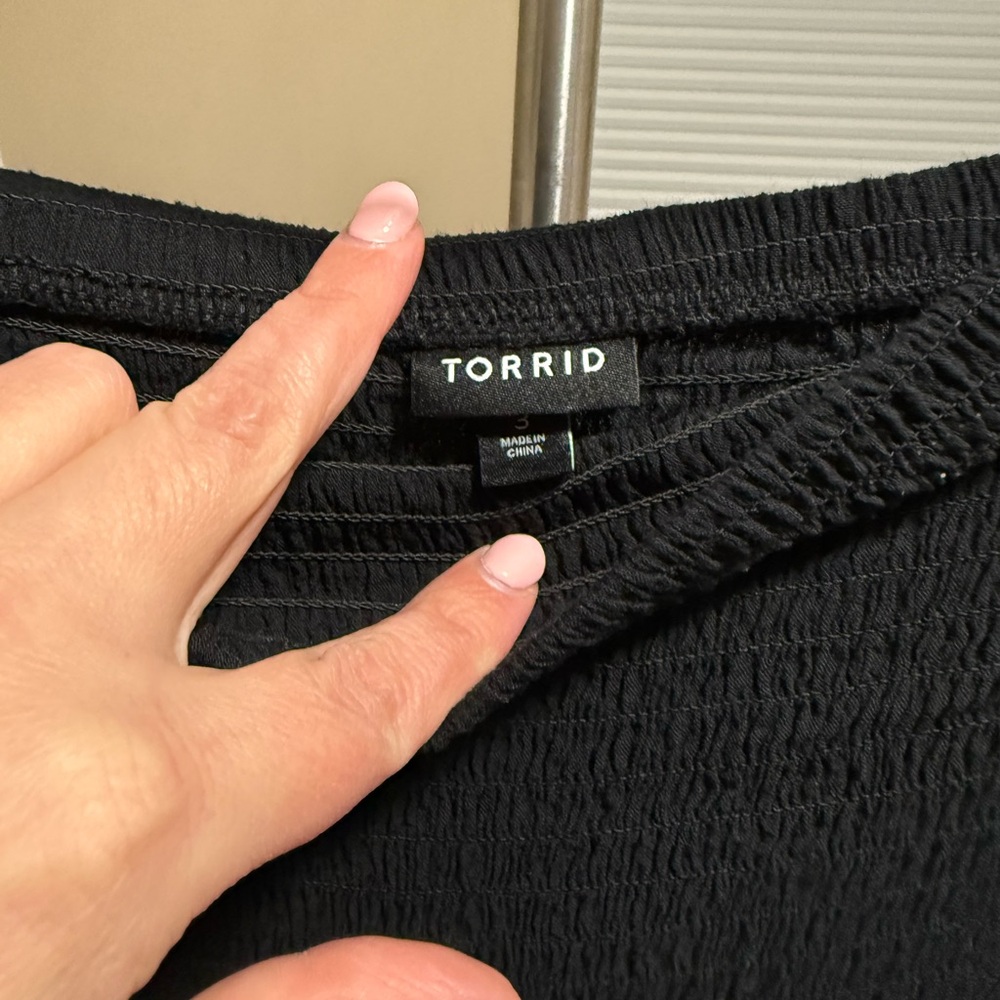 Torrid Size 3- Black Strapless Jumpsuit - Picture 8 of 8